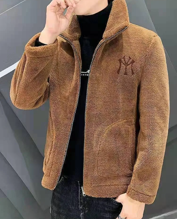 Quiltet fleecevest med ståkrave – Arden