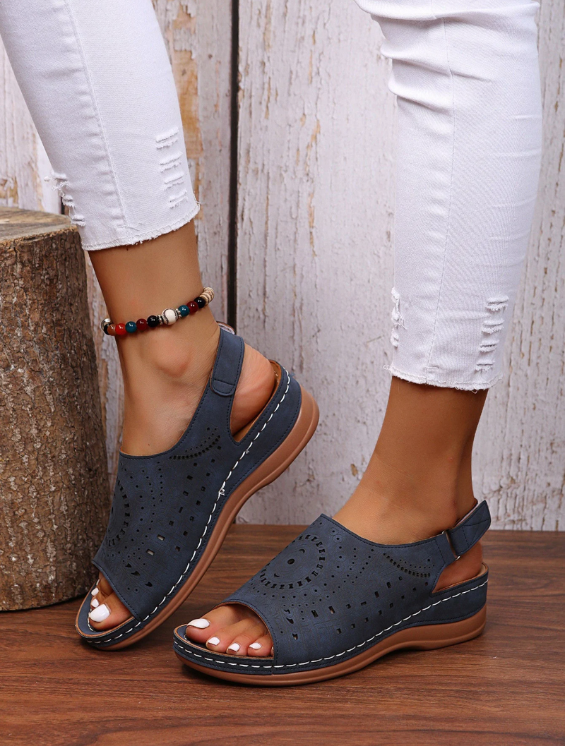 Komfortable Damen Orthopädische Sommerschuhe mit 3-Bogen-Stütze – Mira