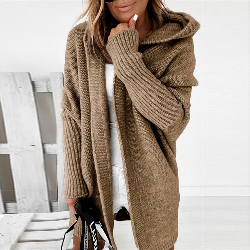 Autumn Women's Hooded Cardigan – Noelia