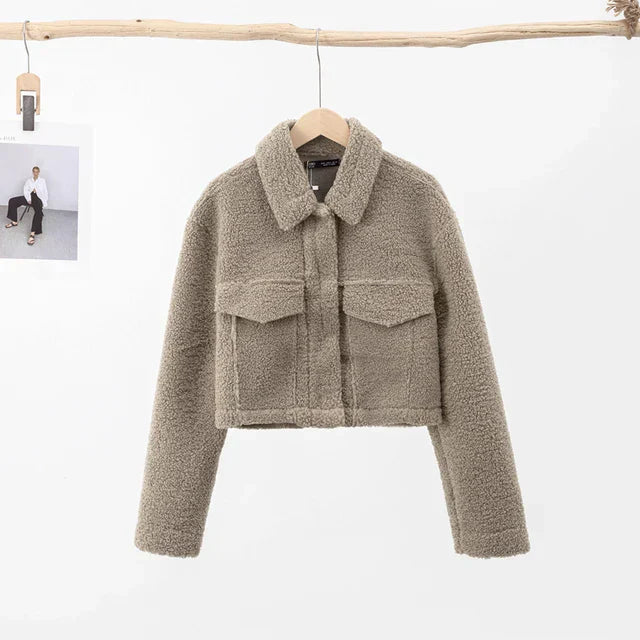 Warm and Stylish Short Jacket - Lucia