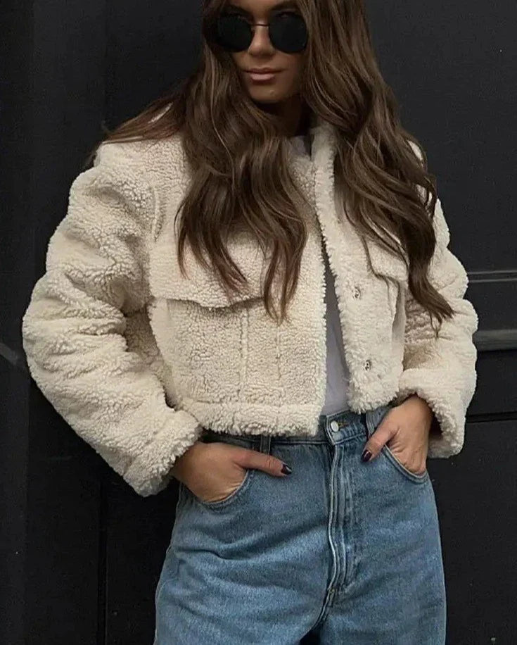 Warm and Stylish Short Jacket - Lucia