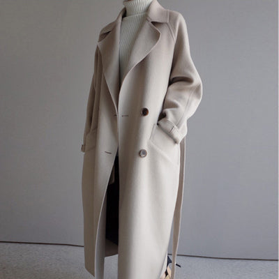 Casual Wool Coat for Women - Isabella