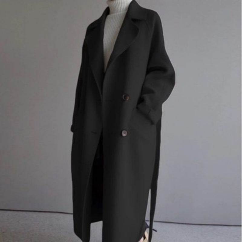 Casual Wool Coat for Women - Isabella