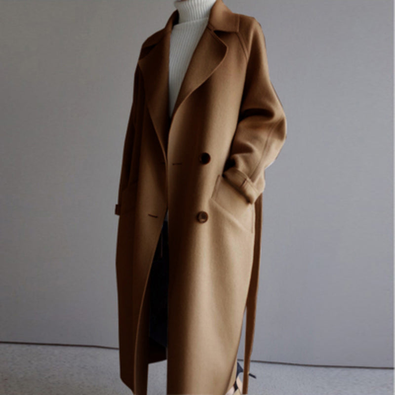 Casual Wool Coat for Women - Isabella
