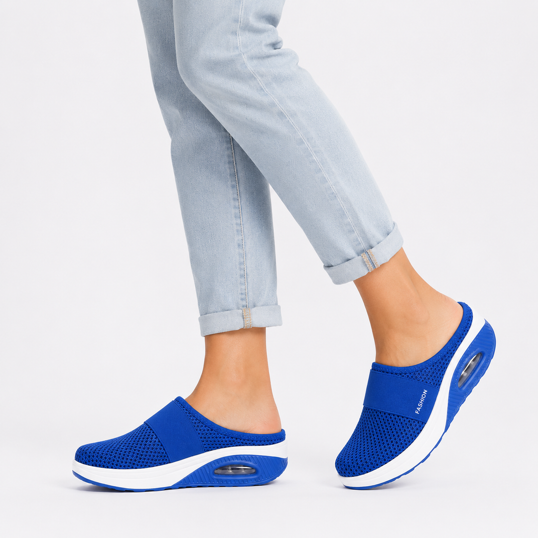 Orthopedic Slip-On Sandals for Women - Comfortable Breathable Walking Shoes 12