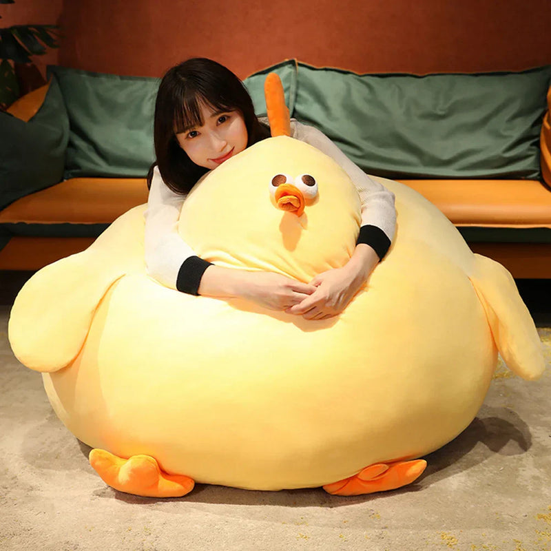 Gigantesco Pollo de Peluche - BigChick Compañero de Mimos