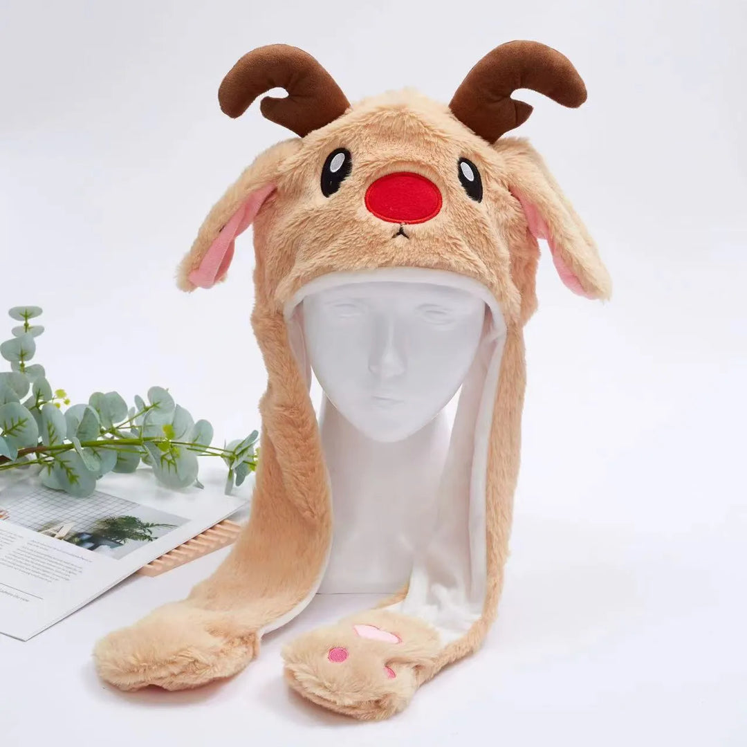 Sød hue med bevægelige ører – BunnyBounce Hat