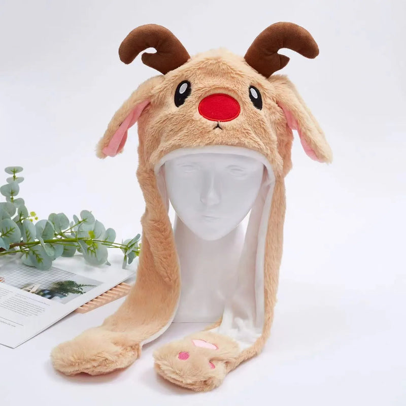 Sød hue med bevægelige ører – BunnyBounce Hat
