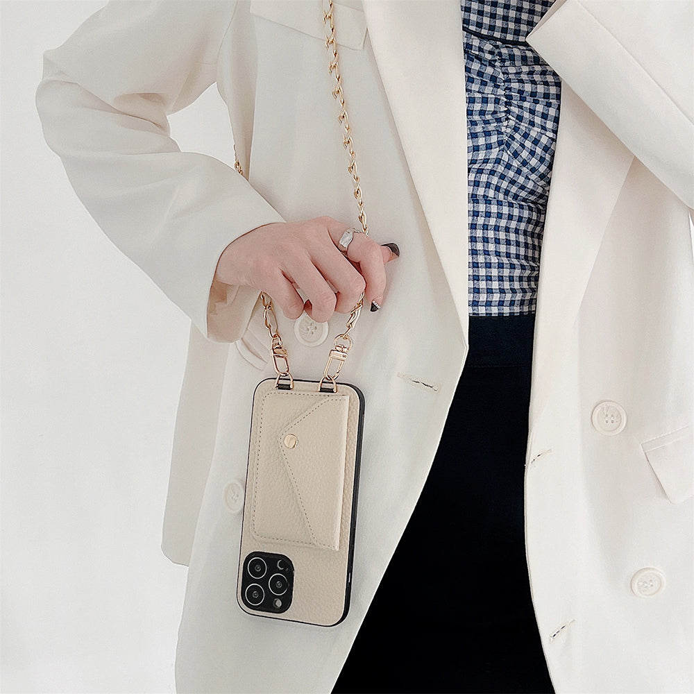 Functional iPhone Case with Wallet – Celeste
