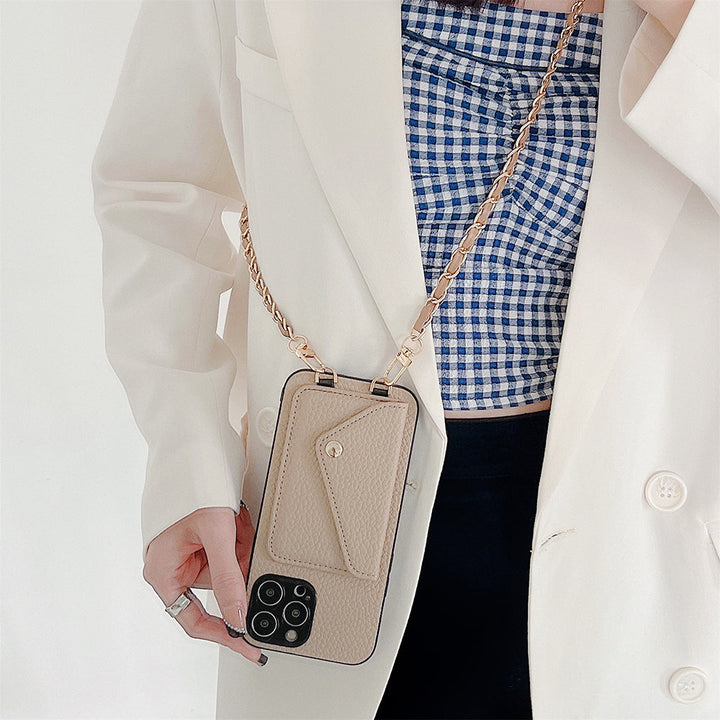 Functional iPhone Case with Wallet – Celeste