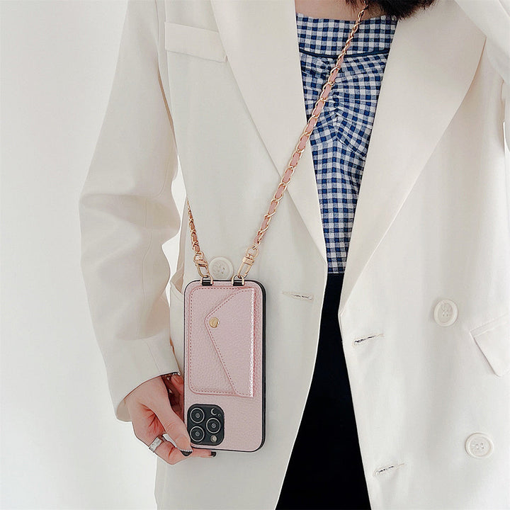 Functional iPhone Case with Wallet – Celeste