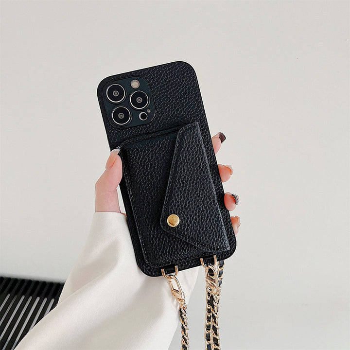 Functional iPhone Case with Wallet – Celeste