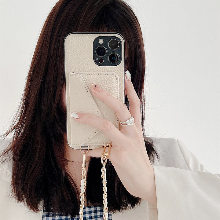 Functional iPhone Case with Wallet – Celeste