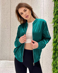 Stylish Women's Bomber Jacket - Rhea