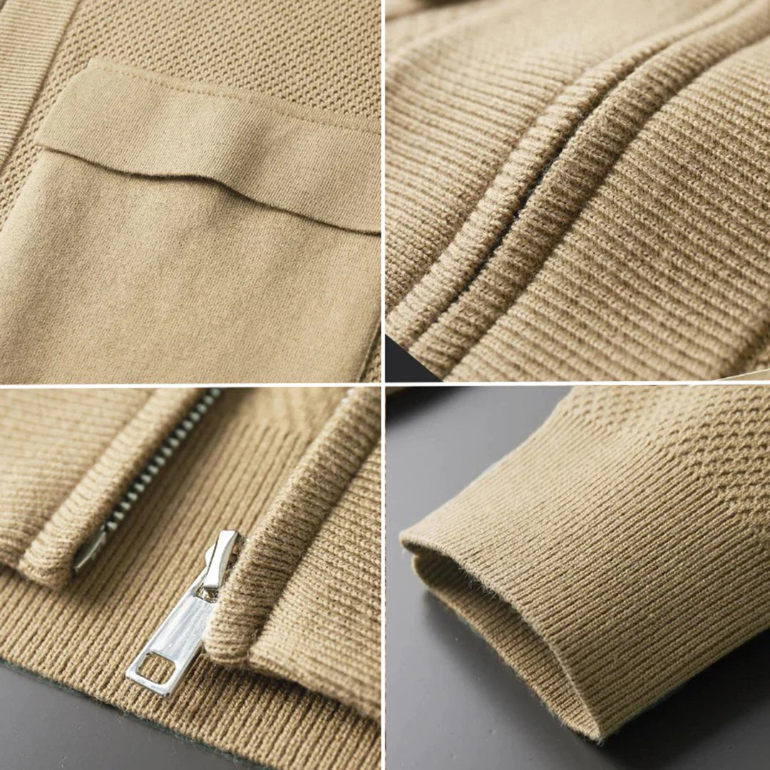 Trendy Men's Knit Vest - Noah