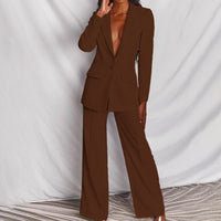 Stylish Blazer and Pants Set - Ariane