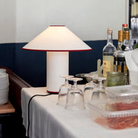 Table lamp with fabric shade – Lunara