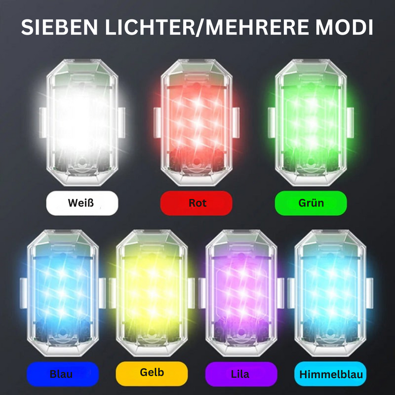 Allsidig LED-lommelykt – ColorBeam