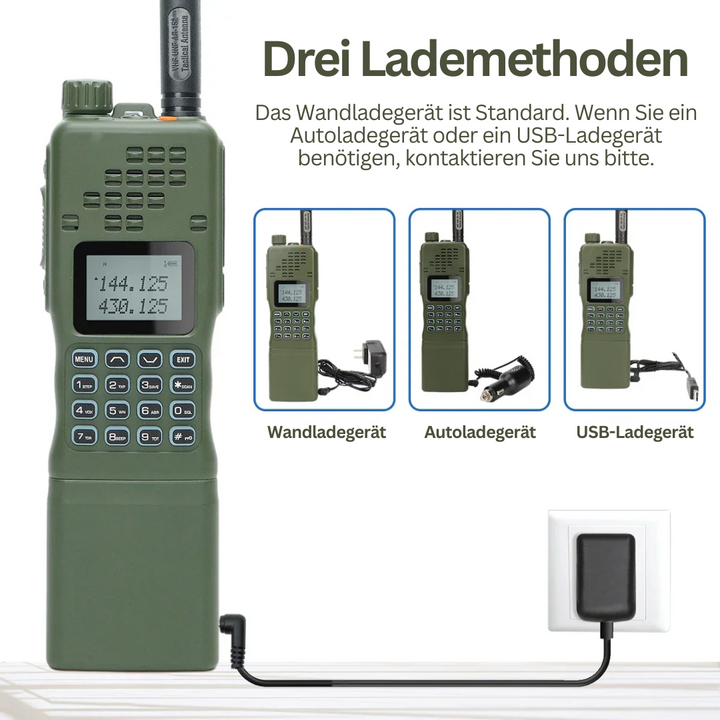 Dual-Band Walkie-Talkie - CommGuard