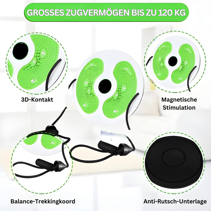 Komplet Core-Træner med Magnetisk Terapi – CoreTwist