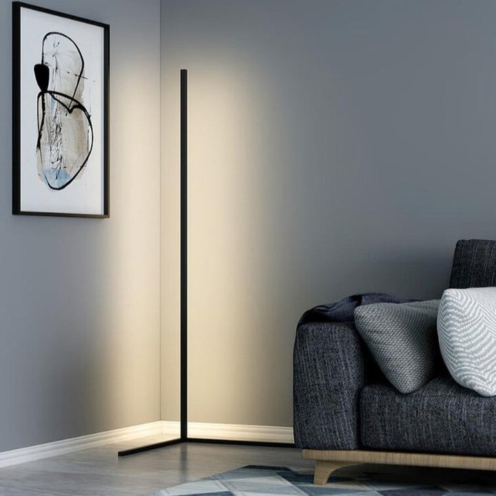 LED design hjørnelampe med fjernbetjening – Viorra