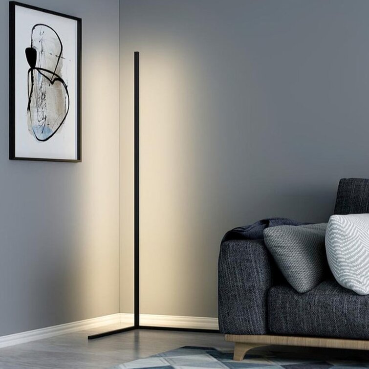 LED design hjørnelampe med fjernbetjening – Viorra