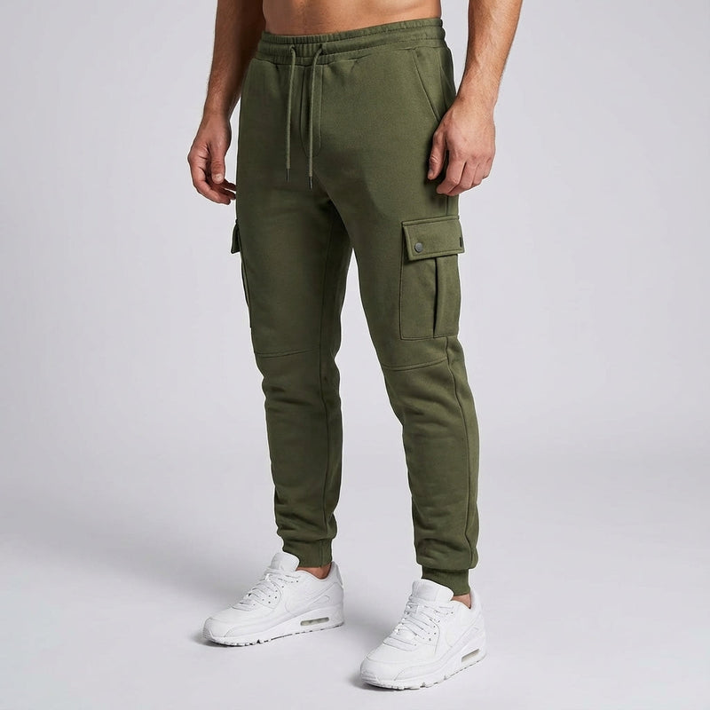 Cropped Jogginghose Mit Cargo Tasche - Anthony