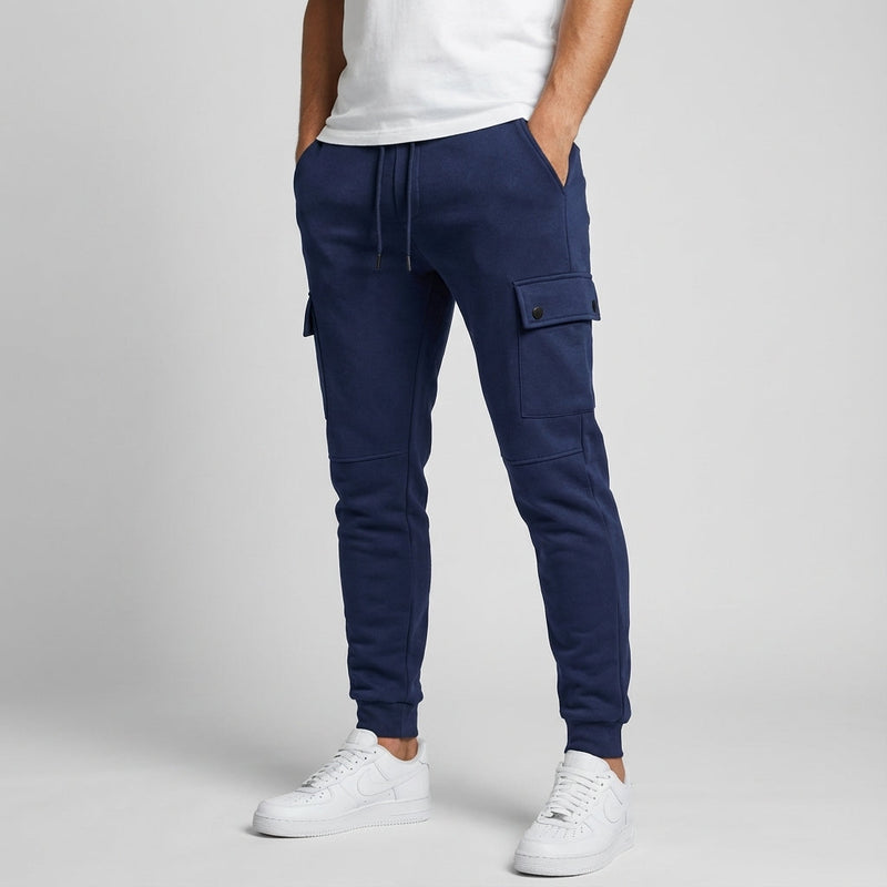 Cropped Jogginghose Mit Cargo Tasche - Anthony