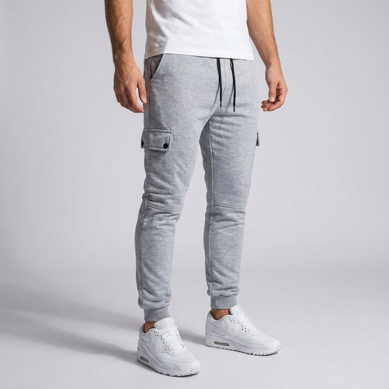 Cropped Jogginghose Mit Cargo Tasche - Anthony