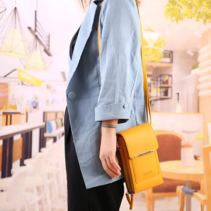 Trendy Leather Anti-Theft Women's Shoulder Bag – SecureStyle