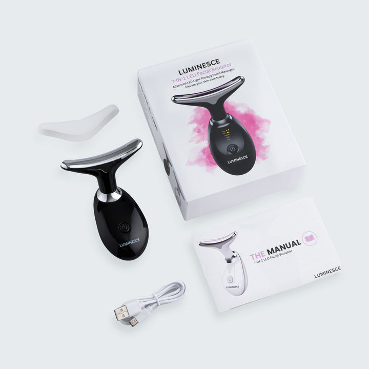 7-in-1 LED Facial Firming & Massage Tool – Vénera