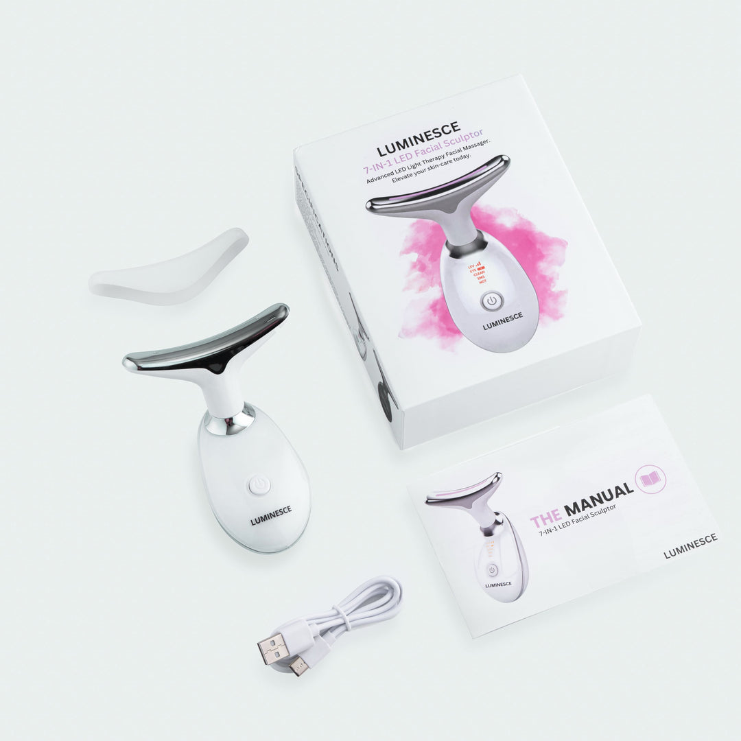7-in-1 LED Facial Firming & Massage Tool – Vénera