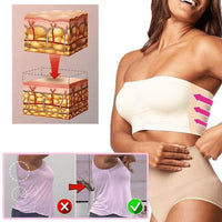 Set de 3 - Sujetador bandeau con soporte