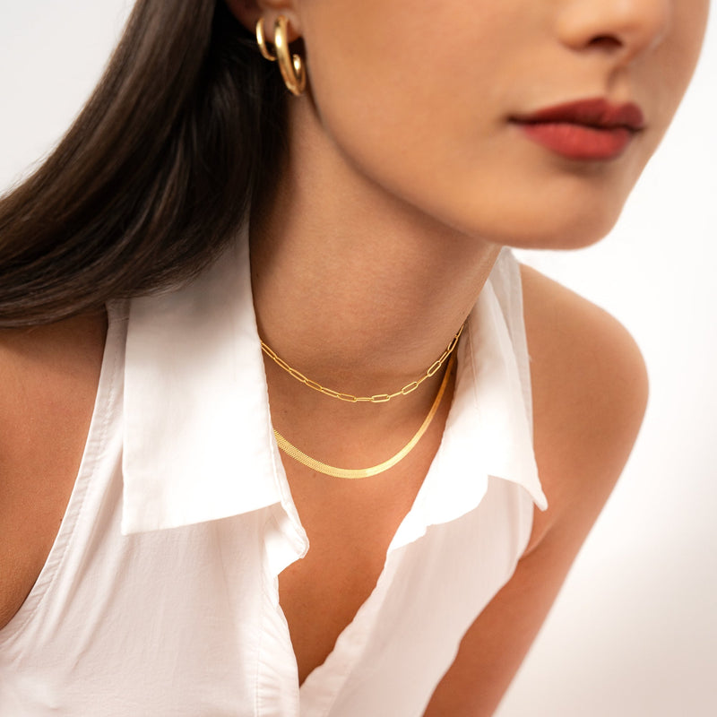 Stylish Flat Chain – Helena