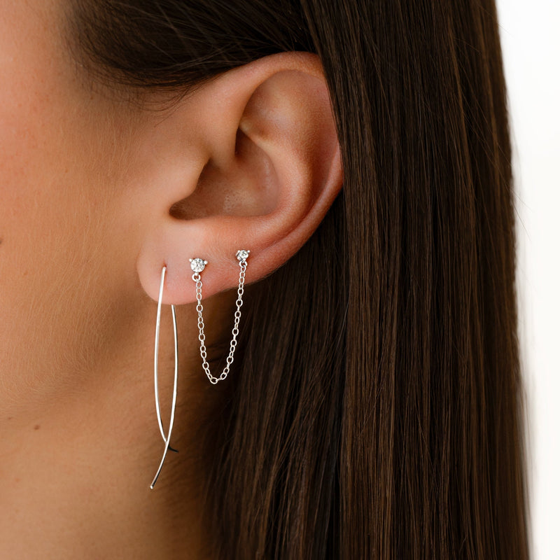 Stylish Minimalist Earrings – Lina