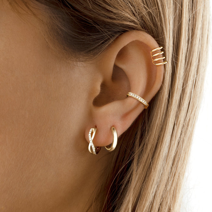 Crossed Earrings - Sophia