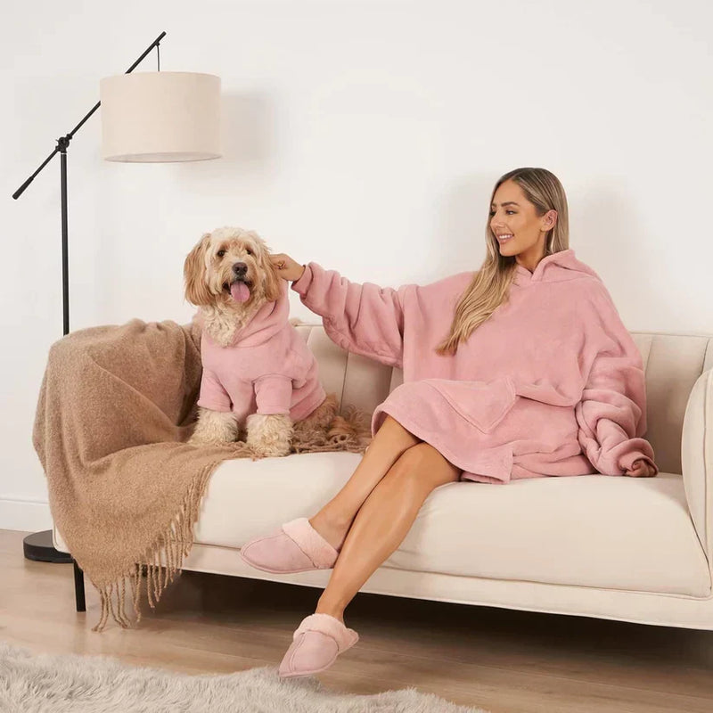 Hoodie set for owners and their dog – PawMatch
