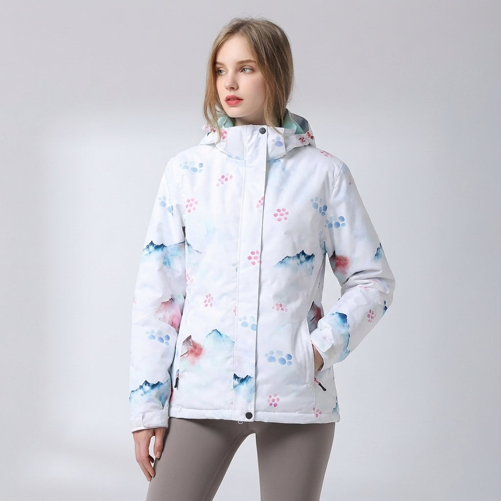 Damen Skijacke Mit Kapuze - Kaylee