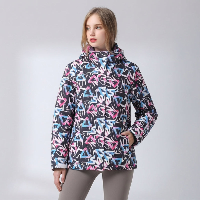 Damen Skijacke Mit Kapuze - Kaylee
