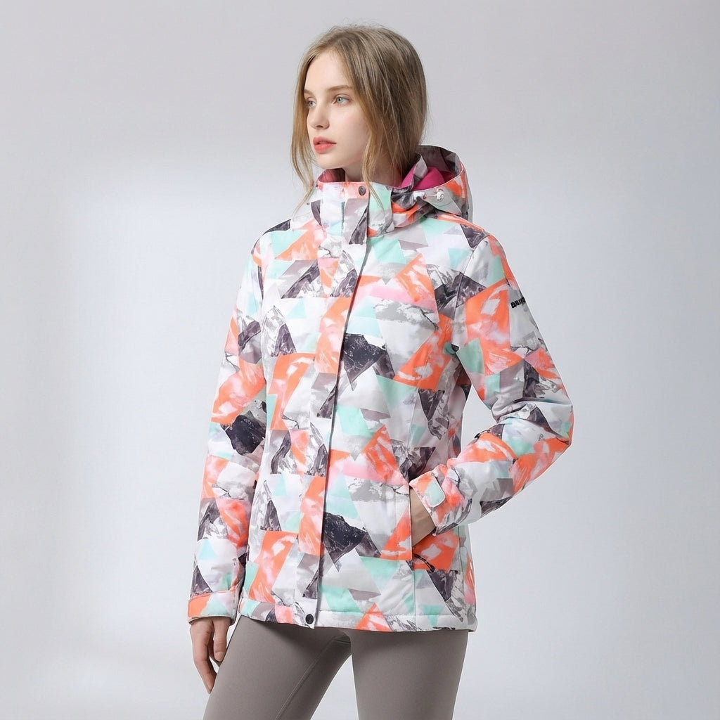 Damen Skijacke Mit Kapuze - Kaylee