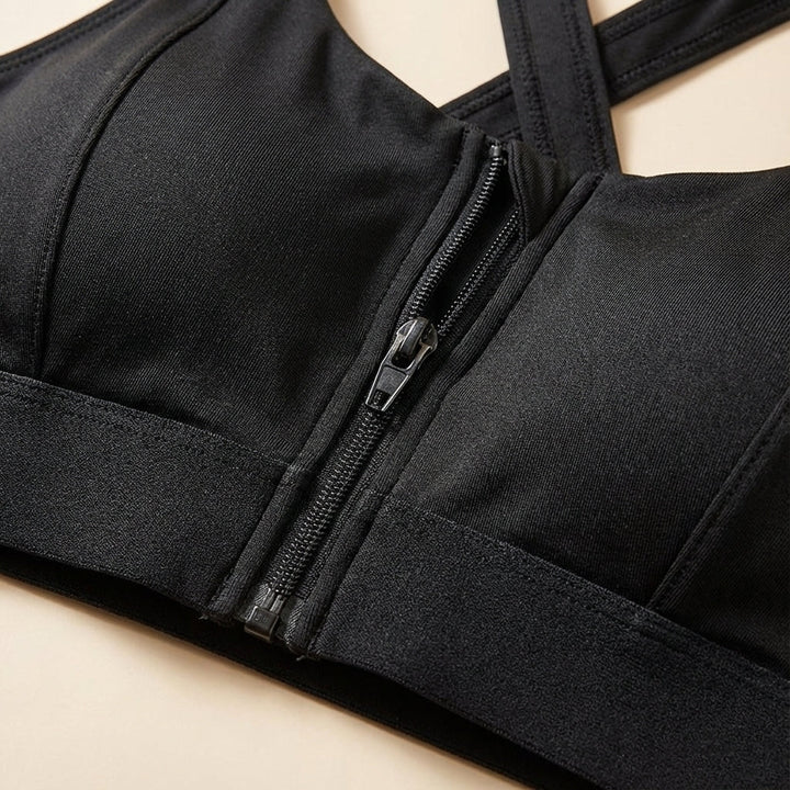 Damen Sport BH Mit Reißverschluss - Chloe