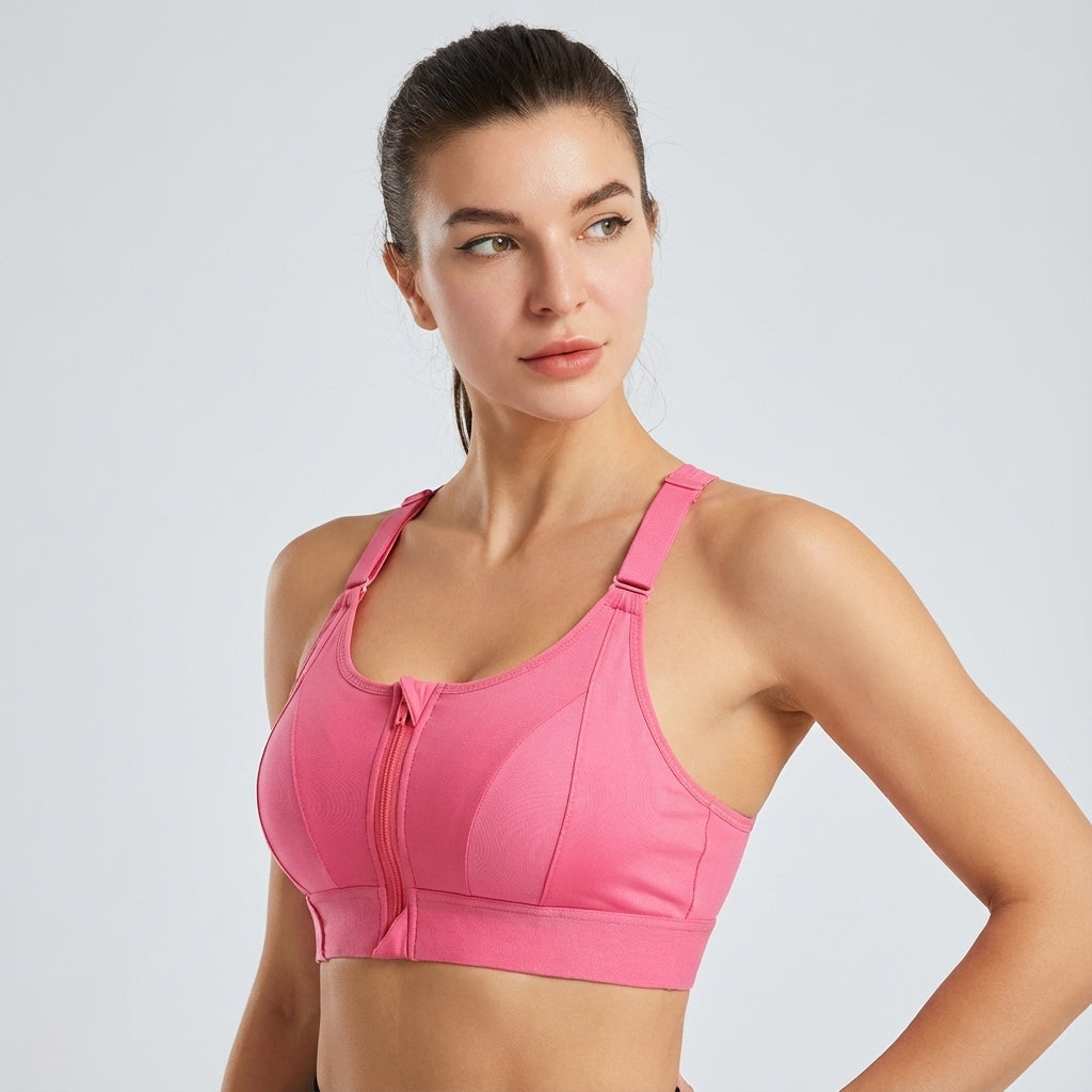 Damen Sport BH Mit Reißverschluss - Chloe