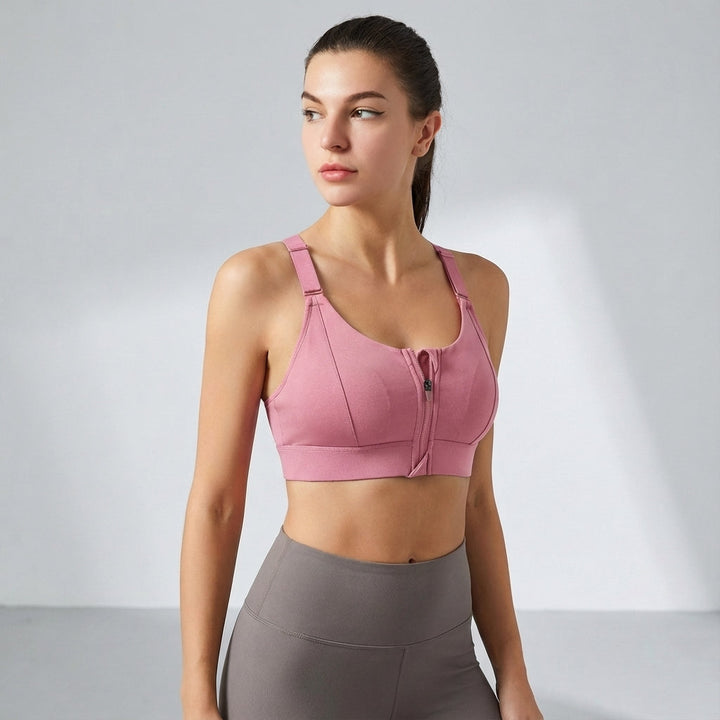 Damen Sport BH Mit Reißverschluss - Chloe