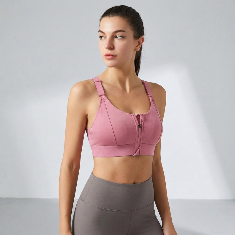 Damen Sport BH Mit Reißverschluss - Chloe