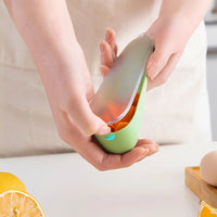 Pelador de verduras de acero inoxidable con recipiente recogedor – PeelPro