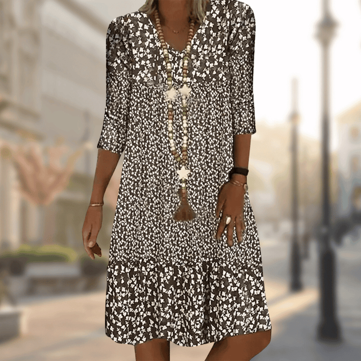 Sonnenenergie-inspiriertes Sommerkleid – Soleil