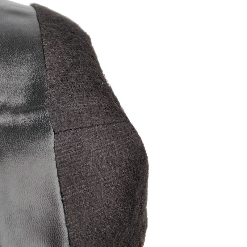 Luxurious Vegan Leather Ankle Boots with Zipper - Eden
