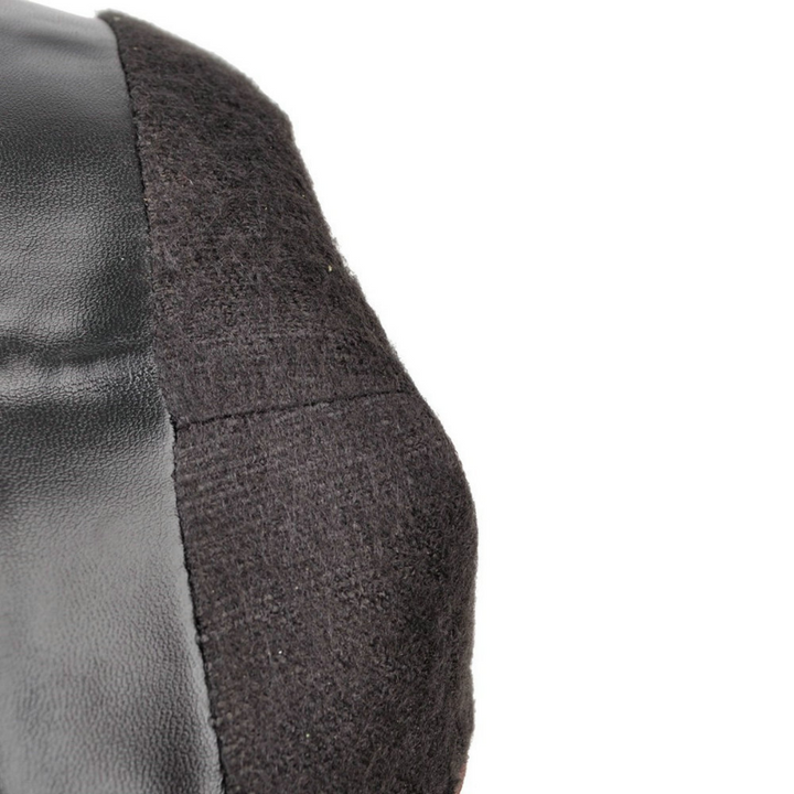 Luxurious Vegan Leather Ankle Boots with Zipper - Eden
