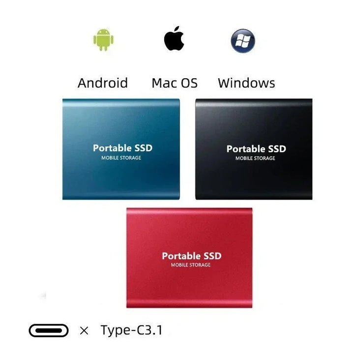 Portable SSD Drive - High Speed Compact Design 5