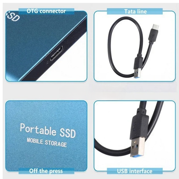Portable SSD Drive - High Speed Compact Design 9